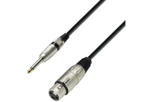 Adam Hall 3Star Mic XLRf-TS 1m