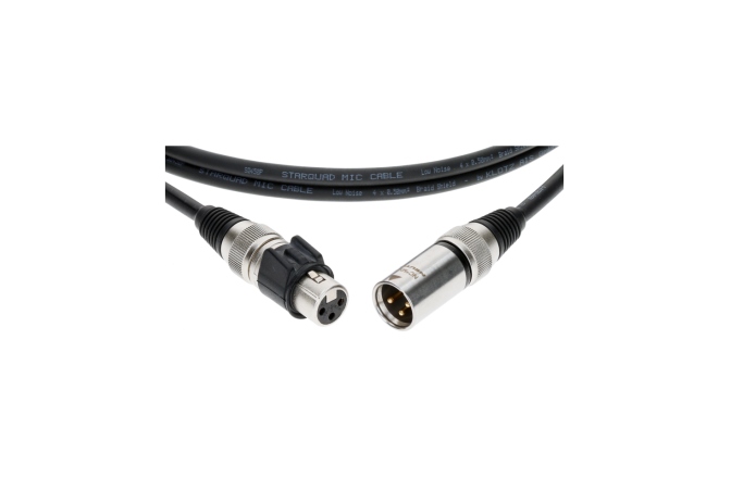 Cablu XLR profesional Klotz professional StarQuad microphone cable with XLR by Neutrik® 'heavy duty' - 4x 0.50 mm² - 20 m