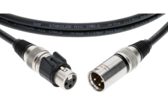 Cablu XLR profesional Klotz professional StarQuad microphone cable with XLR by Neutrik® 'heavy duty' - 4x 0.50 mm² - 5 m