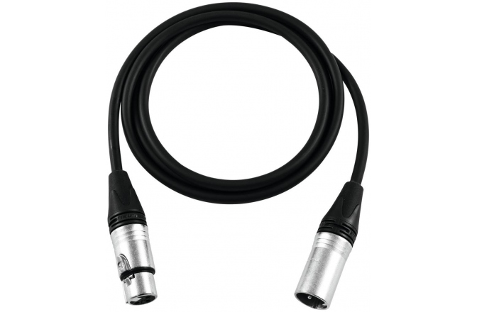 Cablu XLR PSSO XLR cable 3pin 1.5m bk Neutrik