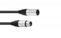 Cablu XLR PSSO XLR cable 3pin 3m bk Neutrik