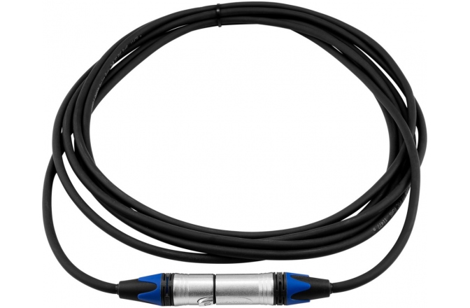 Cablu XLR PSSO XLR cable COL 3pin 5m bk Neutrik
