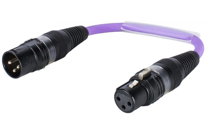 Cablu XLR Sommer Adaptercable XLR(M)/XLR(F) Ground Lift bk