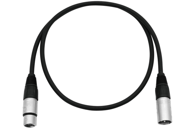 Cablu XLR Sommer Cable XLR 3pin 0.5m bk Neutrik