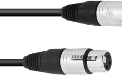 Cablu XLR Sommer Cable XLR 3pin 1.5m bk Neutrik