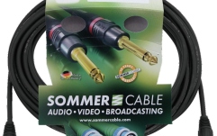 Cablu XLR Sommer Cable XLR 3pin 15m bk Neutrik