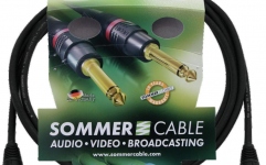 Cablu XLR Sommer XLR cable 3pin 3m bk Neutrik