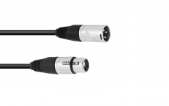 Cablu XLR Sommer XLR cable 3pin 6m bk Neutrik