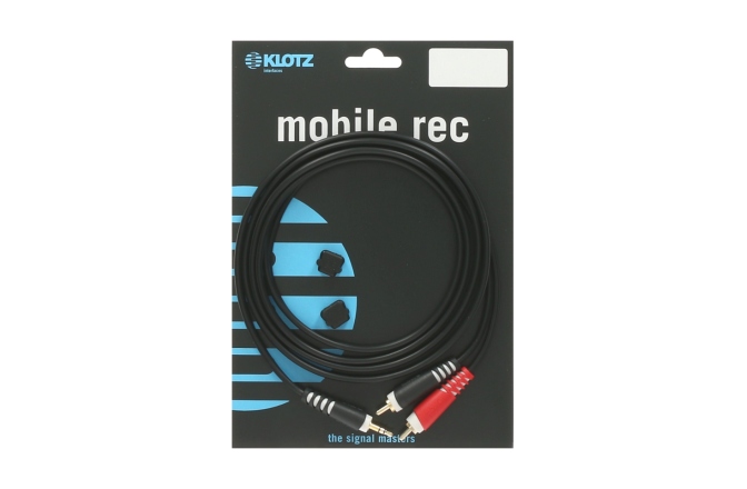 Cablu Y audio RCA Klotz Y cable - lightweightTRS 3.5 mm - 2x RCA - 2 m