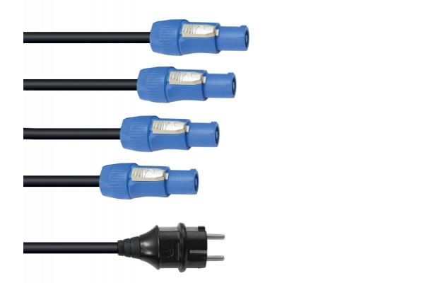 P-Con power cable 1-4, 3x2,5mm²