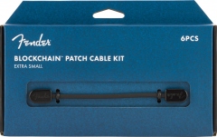 Cabluri patch Fender Blockchain Patch Cable Kit - Extra Small 6 pcs