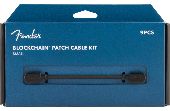 Cabluri patch Fender Blockchain Patch Cable Kit - Small 9 pcs