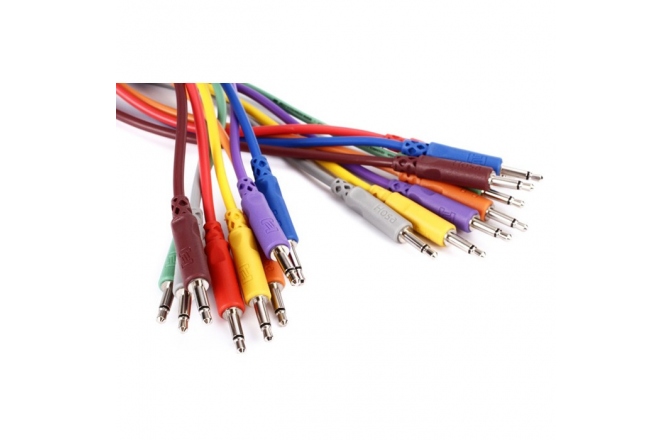 Set de 8 cabluri patch Hosa CMM 830 0.3M