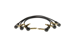 Cabluri patch pedale Klotz unbalanced entry level patch cable with angled jacks - 0.3 m