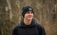 Căciulă Ortega Beanie with  Logo - Black