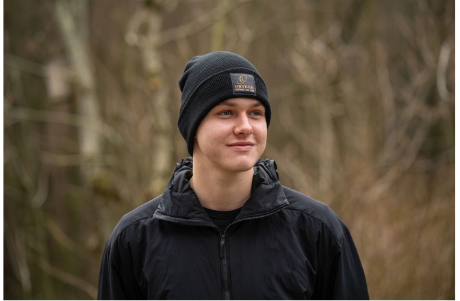 Căciulă Ortega Beanie with  Logo - Black