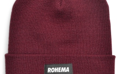 Căciulă tricotată  Rohema Beanie bordeaux