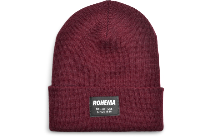 Căciulă tricotată  Rohema Beanie bordeaux