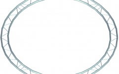 Cadru circular Alutruss BILOCK Circle d=2m (inside) horizontal