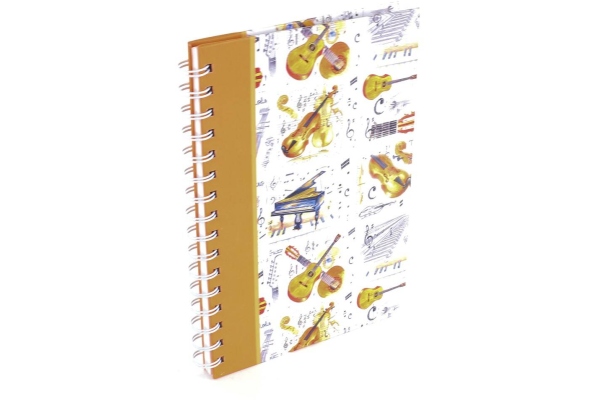A5 Spiral Bound Lined Pages Notebook