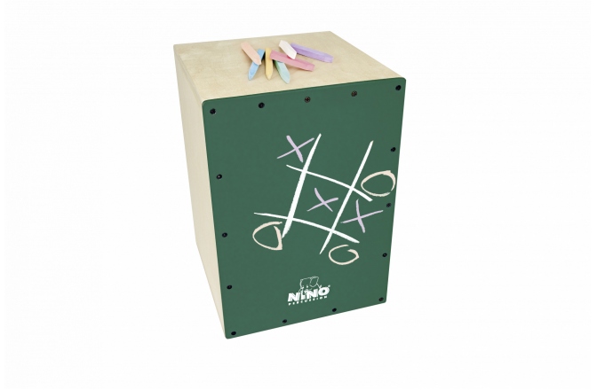 Cajon DIY pentru Copii Nino Percussion Make Your Own Chalkboard Cajon Kit
