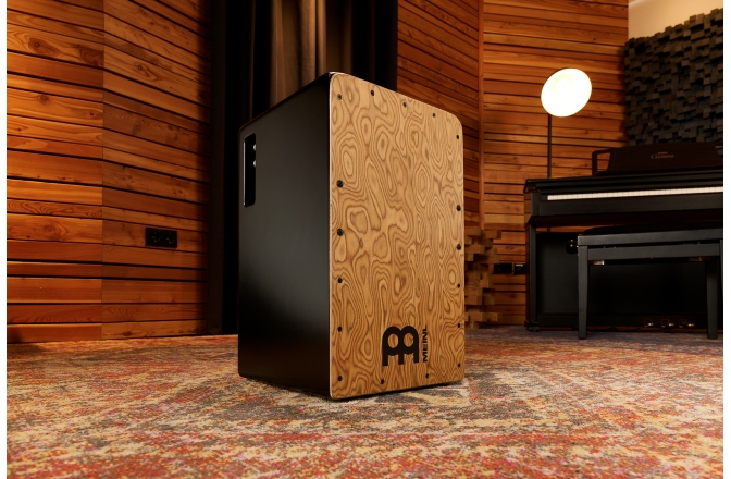 Cajon electro acustic Meinl Woodcraft Professional Pickup Cajon - Makah-Burl