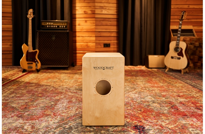 Cajon electro acustic Meinl Woodcraft Series Pickup Cajon - Natural