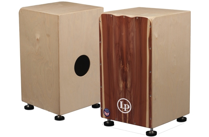 Cajon  Latin Percussion Americana Flamenco Exotic Cedar Wire