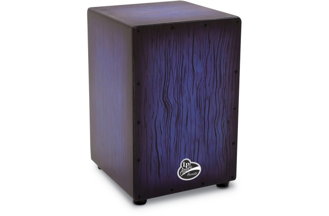 Cajon Latin Percussion Aspire Accents Blue burst Streak LPA1332-BBS