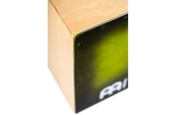 Cajon Meinl Snarecraft 100 Special Edition - Green Burst
