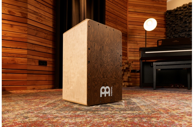 Cajon Meinl Snarecraft Cajon 100 - Burl Wood