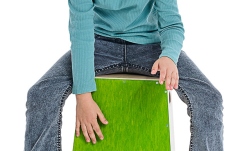 Cajon pentru Copii Nino Percussion Stackable Large Cajon - Green NINO991GR