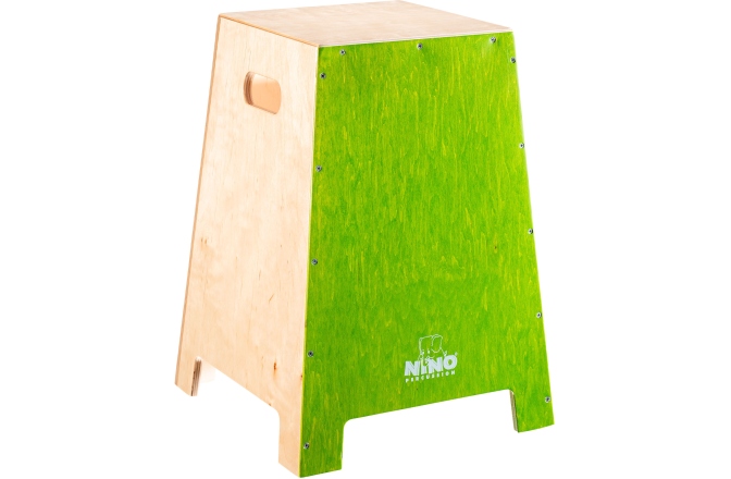 Cajon pentru Copii Nino Percussion Stackable Large Cajon - Green NINO991GR