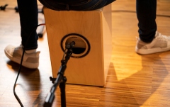 Cajon stângaci Ortega Performer Series Lefty Cajon - Walnut