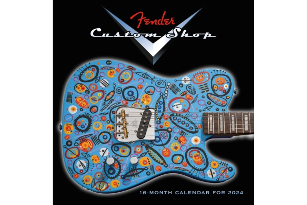 Fender 2024 Custom Shop Calendar