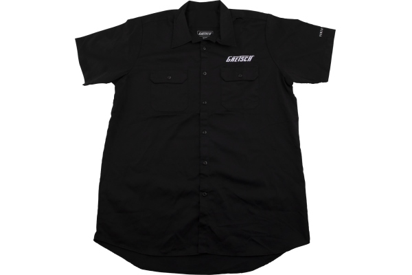 Gretsch Streamliner™ Work Shirt Black. XL