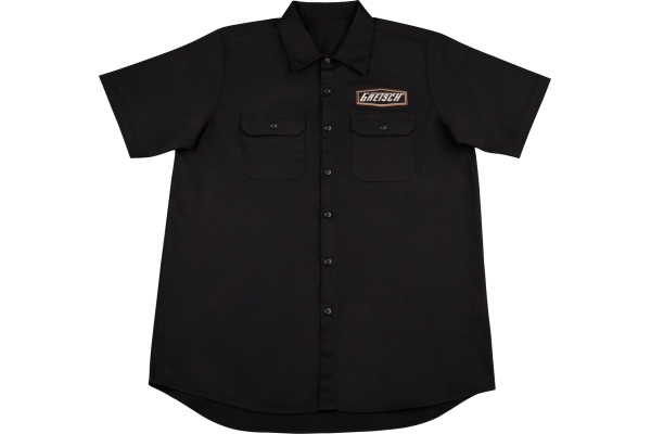 Biker Work Shirt Black S Biker Work Shirt Black S