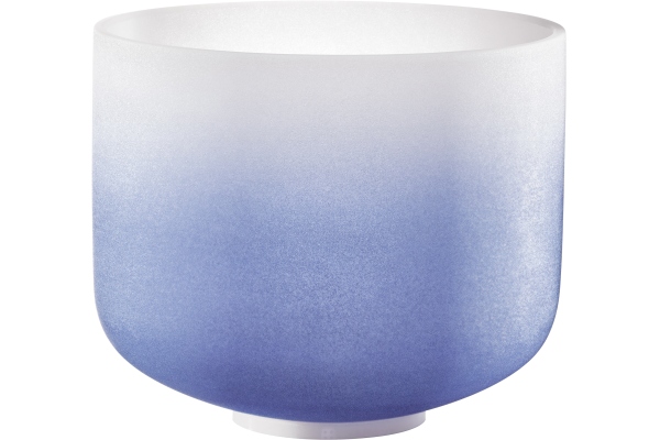 Meinl Crystal Singing Bowl, color-frosted, 9" / 21 cm, Note A4, Brow Chakra
