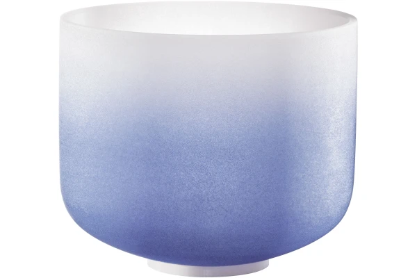 Meinl Crystal Singing Bowl, color-frosted, 9" / 21 cm, Note A4, Brow Chakra — 2