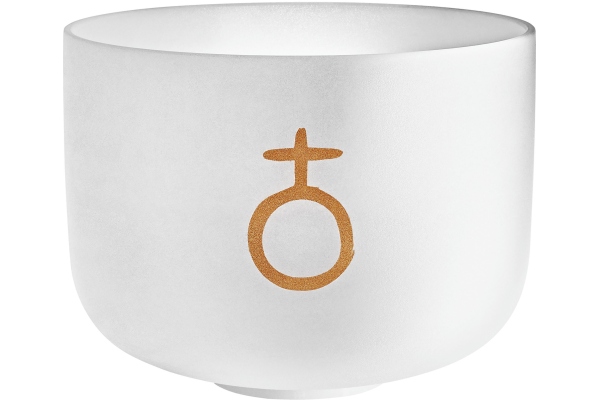 Meinl Planetary Tuned Crystal Singing Bowl, 12" / 30 cm, Earth-Year / Om 136.10 Hz, Heart Chakra
