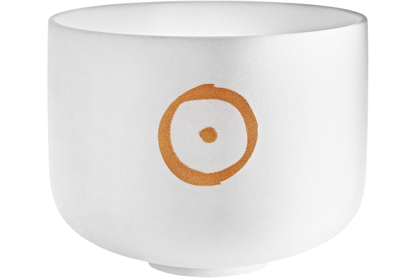 Meinl Planetary Tuned Crystal Singing Bowl, 12" / 30 cm, Sun 126.22 Hz, Solarplexus Chakra