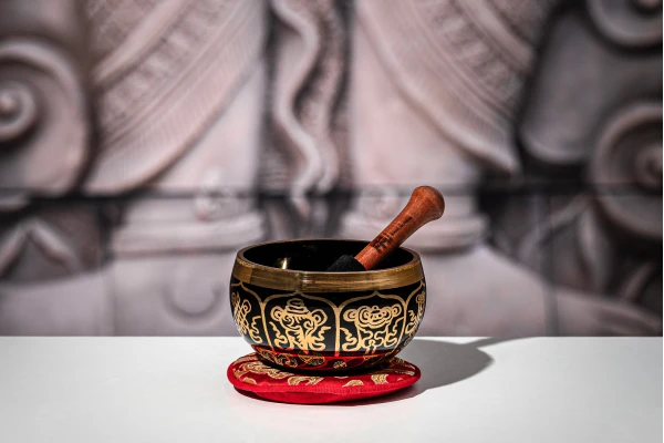 Meinl Singing Bowl - ORNAMENTAL SERIES - 9.5cm / 3,74" - 300g / 10.58oz — 2