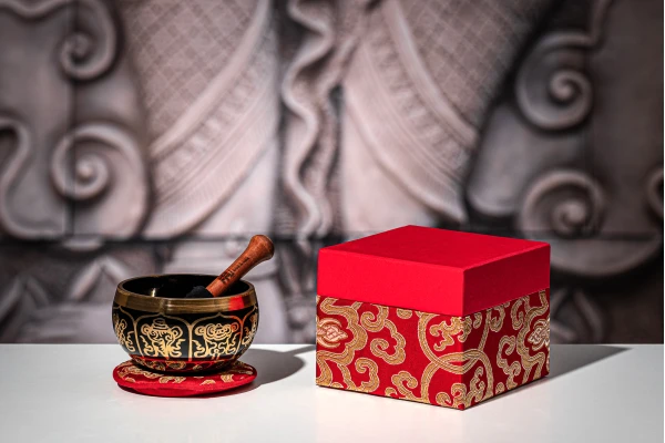 Meinl Singing Bowl - ORNAMENTAL SERIES - 9.5cm / 3,74" - 300g / 10.58oz — 3
