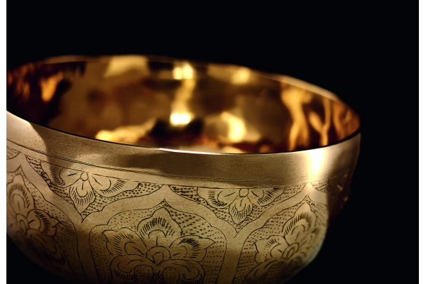 Meinl Singing Bowl - SPECIAL ENGRAVED SERIES - 20,2 - 21,2 cm / 1020 - 1120 g — 3