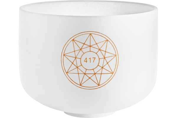 Meinl Sonic Energy Solfeggio Crystal Singing Bowl 10" - 417 Hz