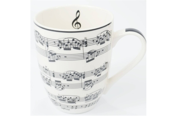 Cană & cutie cadou No brand Mug Notelines White 300 ML
