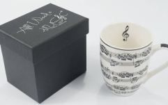 Cană & cutie cadou No brand Mug Notelines White 300 ML