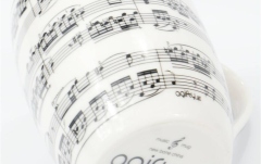 Cană & cutie cadou No brand Mug Notelines White 300 ML