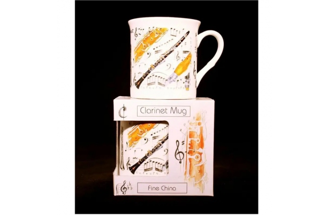 Cană de cafea No brand Fine China Mug - Clarinet Design
