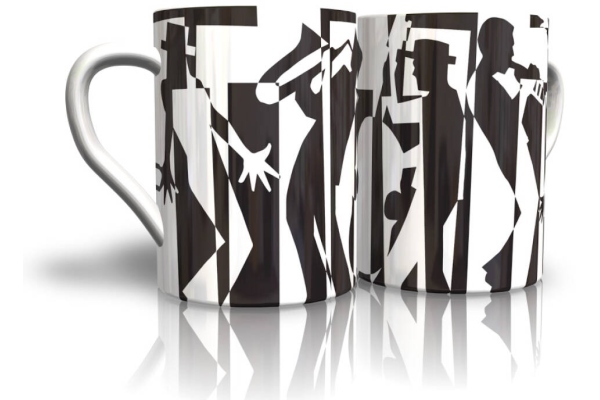 Jazz Bone China Mug